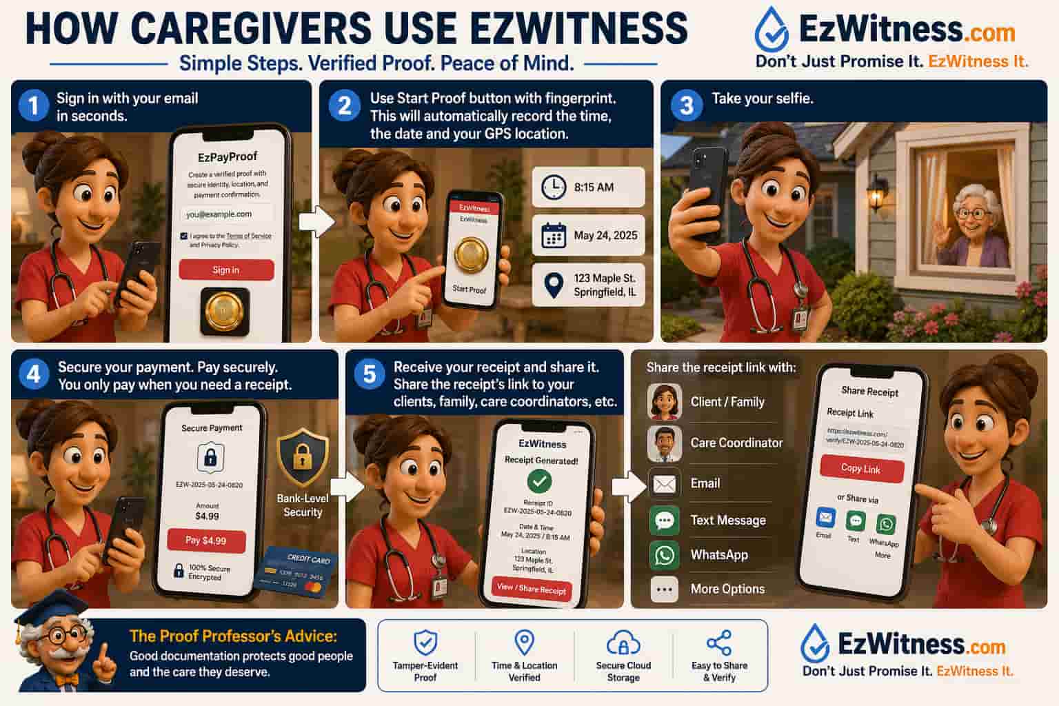Caregiver example