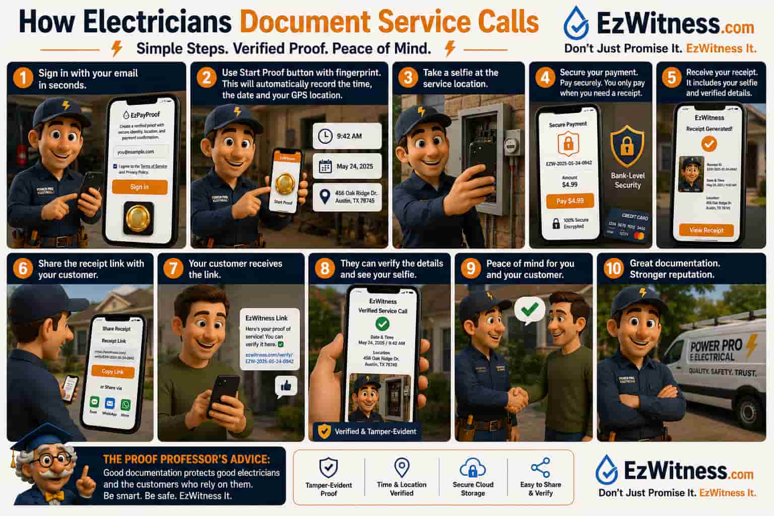 Electrician example