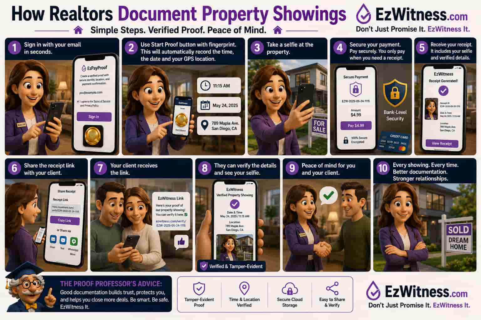 Property showing example